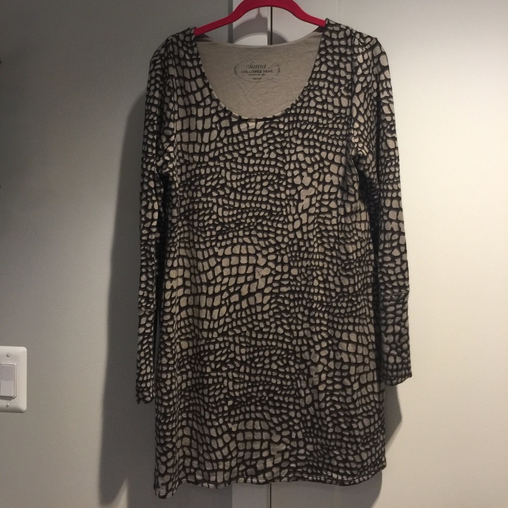 Soma Intimates Luxuriously Soft Tunic Top NWOT